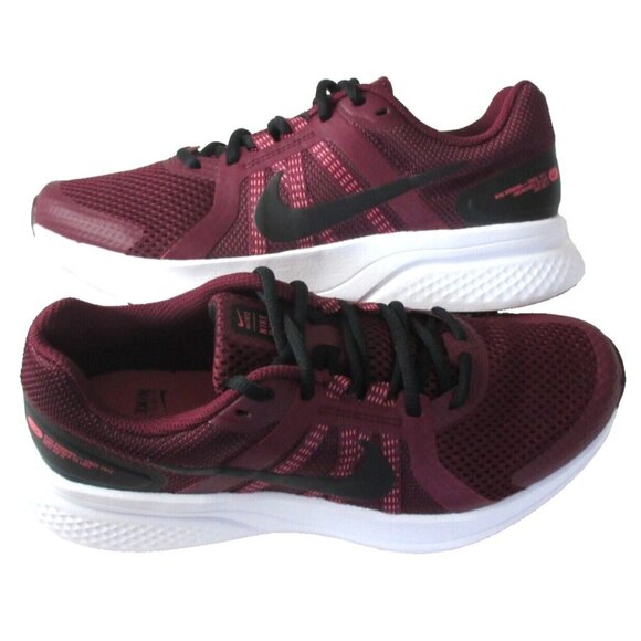 Nike Women's Run Swift 2 Dark Beetroot Red Black Running Shoes Sizes NIB - Picture 1 of 5